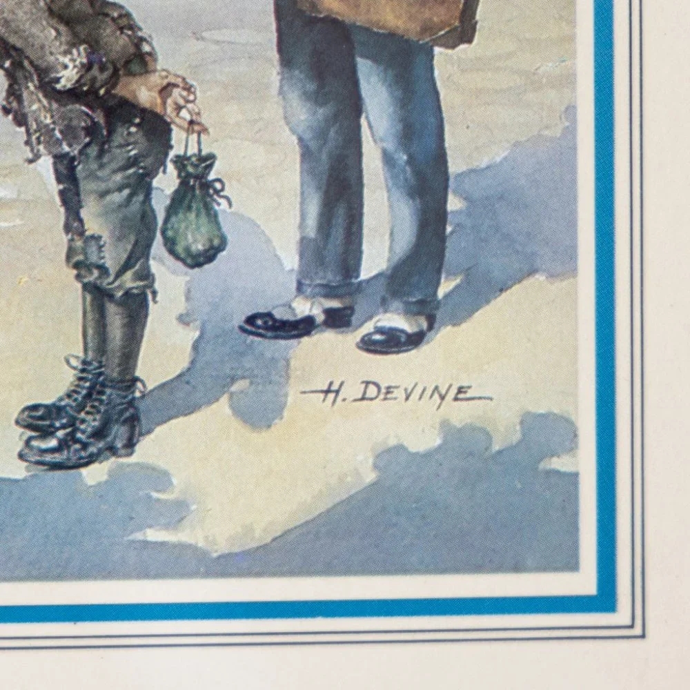 H Devine “Second Opinion” Doctor Medical Humor Art Print Physician Office Gift